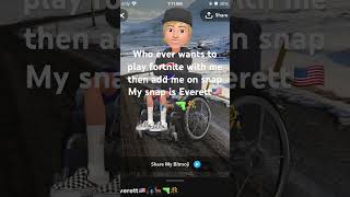 fortnite fortniteclips gaming chapter3 fortnitebattleroyale Add my snap Everett🇺🇸🎣🦌🔫🤼‍♂️ [upl. by Eilraep77]