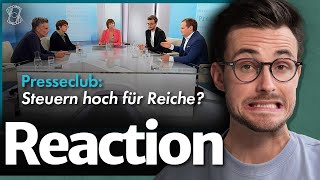 Reiche besteuern Maurice Höfgen im Presseclub Reaction [upl. by Nairrod]