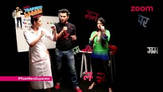 Garima plays the jumbled words game with Randeep Hooda amp Kajal Aggarwal  Yaar Mera Superstar [upl. by Fleurette]