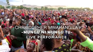 Christopher Mwahangila  Mungu Ni Mungu Tu Live Perfomance [upl. by Freya957]