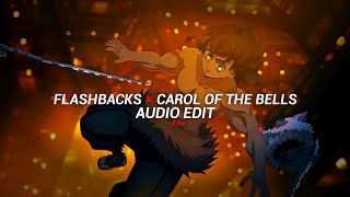 flashbacks x carol of the bells  craspore amp lindsey stirling『edit audio』 [upl. by Lehacim]