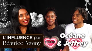 INFLUENCE PAR BEATRICE POTONY  INVITE OCEANE amp JEFFREY [upl. by Doubler]