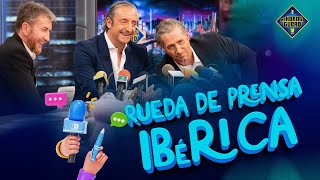 Rueda de prensa con Josep Pedrerol y su doble  El Hormiguero [upl. by Queen]