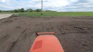 Kubota MX6000 Running a 8 Box Blade [upl. by Ydnas]