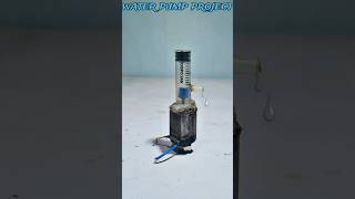 DIY Mini Water Pump Project shorts electronic [upl. by Sternlight]