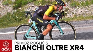 Primož Rogličs Bianchi Oltre XR4 [upl. by Akiwak]