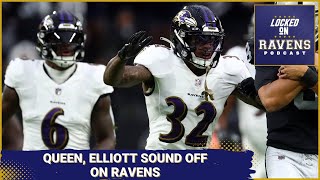 Patrick Queen DeShon Elliott sound off on Baltimore Ravens ahead of Pittsburgh Steelers matchup [upl. by Essirehc]