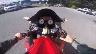 2010 Kawasaki Ninja ZX14R riding Review [upl. by Georgeanna]