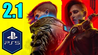 Cyberpunk 2077 PS5 Gameplay Review Update 21 [upl. by Eseerehs]