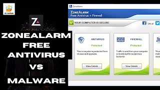 ZoneAlarm Free Antivirus vs Malware Test  Antivirus Review  Pros amp Cons  2020 [upl. by Bachman]