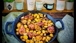 Pilons de poulet aux pommes de terre au fourSuperbe marinade [upl. by Niwle]