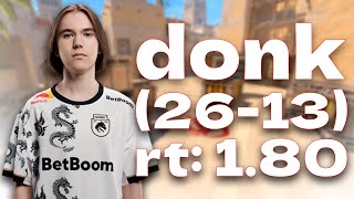 CS2 POV Spirit donk 2613 rt180 wCEMENBAKIN vs FACEIT mirage  FACEIT PRO DEMO [upl. by Phionna]