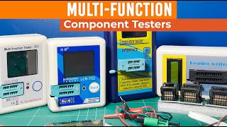 Cheap Electronic Component Testers  the good and the bad LCR TC1 TC2 and Counterfeits [upl. by Theressa]