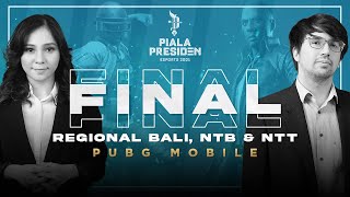 PUBG Mobile  Piala Presiden Esports 2021 Final Regional  Bali NTB amp NTT [upl. by Suolekcin719]