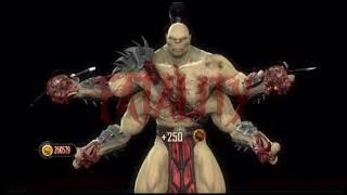 Mortal Kombat 9 Play As Goro On Ps3 [upl. by Berte]