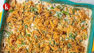 Green Bean Casserole Recipe 9x13 baking dish [upl. by Nazario]