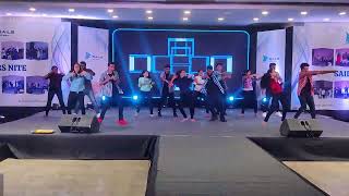 Telugu mass melodies by Breakless Boys and Girls dance performance sailorsnite trending [upl. by Mellette]