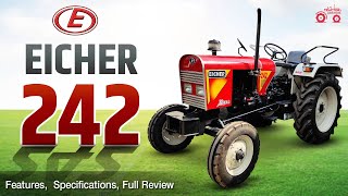 Eicher 242 Tractor Video  25 HP  Eicher 242 Tractor Review  Eicher Tractor  2022 [upl. by Sokil]