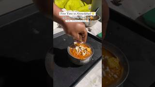 Have you tried Punjabi food made on Chula😯 ytshorts shorts ahmedabad chulokathiyawadi [upl. by Kirsch29]