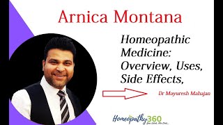 Arnica Montana Overview Uses and Benefits and Side Effect  Dr Mayuresh Mahajan [upl. by Noimad]