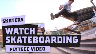 Episode 9  FLYTECC REACTION  Skaters Watch Skateboarding [upl. by Vinn]