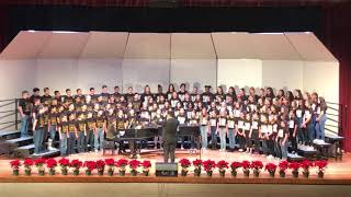 Bonnette Combined 6th Grade Choir  Cold Snap  Hayes [upl. by Oimetra630]