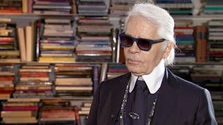 The Big Interview Karl Lagerfeld [upl. by Nad]