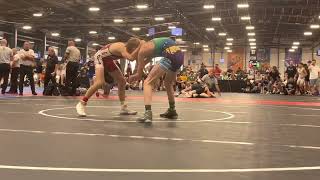 Brodie 113 NHSCA Duals Round 2 [upl. by Fayth]