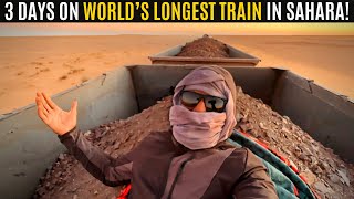 Almost DIED on the Worlds Worst Train in Sahara Desert 🇲🇷 [upl. by Rock]