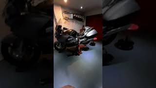 Honda ST1300 Prefairing strip down  preparation  UK ABBA Sky Lift [upl. by Alleahcim]