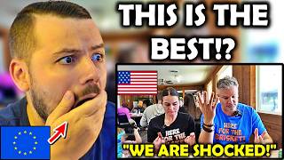 European Reacts to Brits Try Texas Best BBQ Shocking [upl. by Rosenfeld]