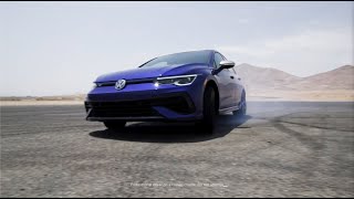 Tanner Foust Puts the VW Mk8 Golf R to the Test Track – Episode 1 [upl. by Zertnom]