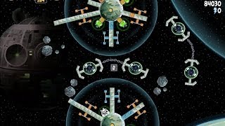 Angry Birds Star Wars 67 Death Star 2 Walkthrough 3 Stars [upl. by Terle]