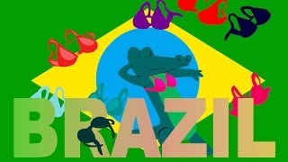 Brazil  animated music video  MrWeebl [upl. by Colan]