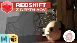 Redshift Z Depth with Nuke Tutorial [upl. by Aicirtap]