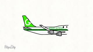 Green airlines flight 880 [upl. by Zinnes977]