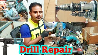 How to repair makita drill  ET Bangla 21 [upl. by Esojnauj]