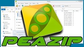 Windows8 Winzip Alternative Peazip 2014 [upl. by Bartolemo]