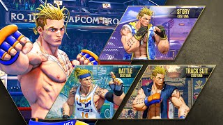 SFV Luke All costumes  all colors [upl. by Levey]