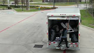 UHAUL Rental over stuffed haul tryon moving newhouse houstontx texas dallas [upl. by Caldera184]