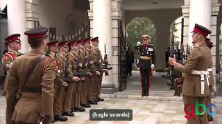 Vice Regal Salute  Gibraltar Opening of Parliament 2019 [upl. by Aridni]