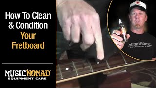 How to Clean and Condition a Rosewood Fretboard on a Guitar Bass and other String Instruments [upl. by Subir]