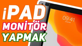 iPad’inizi İKİNCİ EKRAN YAPIN iPadi Monitör Olarak Kullanma [upl. by Hellene]