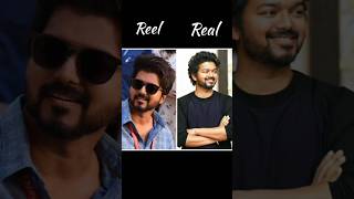 Master movie reel and real all image 📛  ytshorts ytstudieo master Vijay thalapathy Vijay [upl. by Kacie]