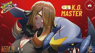 Garchomp The KO MASTER  Pokémon Unite  Master Rank pokemonunite pokémonunitelive [upl. by Burrton]