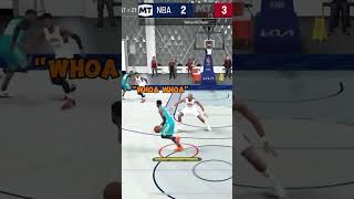 he totally forgot to mute his mic🤣🔇 nba2k nba2k24myteam shorts [upl. by Baldridge]