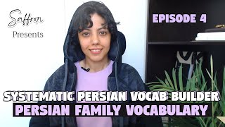 Persian Vocabulary  Family Relationships  Learn Farsi [upl. by Etteloiv]