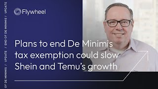 Plans to end De Minimis tax exemption could slow Shein and Temus growth [upl. by Ydal]