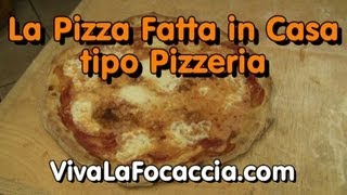 Video Ricetta Pizza con Cottura Forno a Legna AlfaPizza [upl. by Sosthenna296]