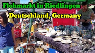 Flohmarkt in Riedlingen Deutschland Germany [upl. by Tirma]